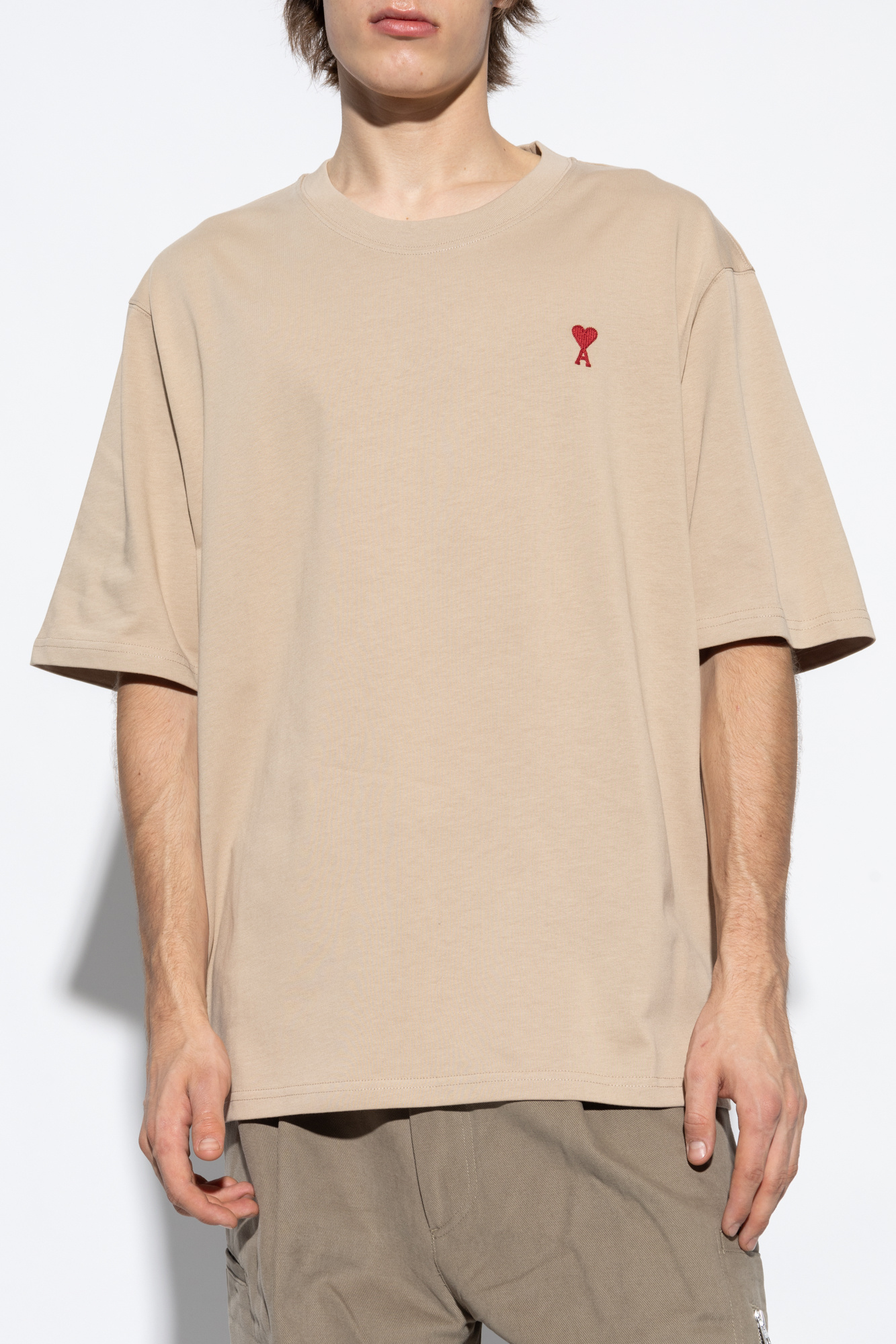 shirt with logo Ami Alexandre Mattiussi - adidas majica